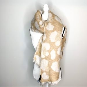 Express leopard wrap scarf